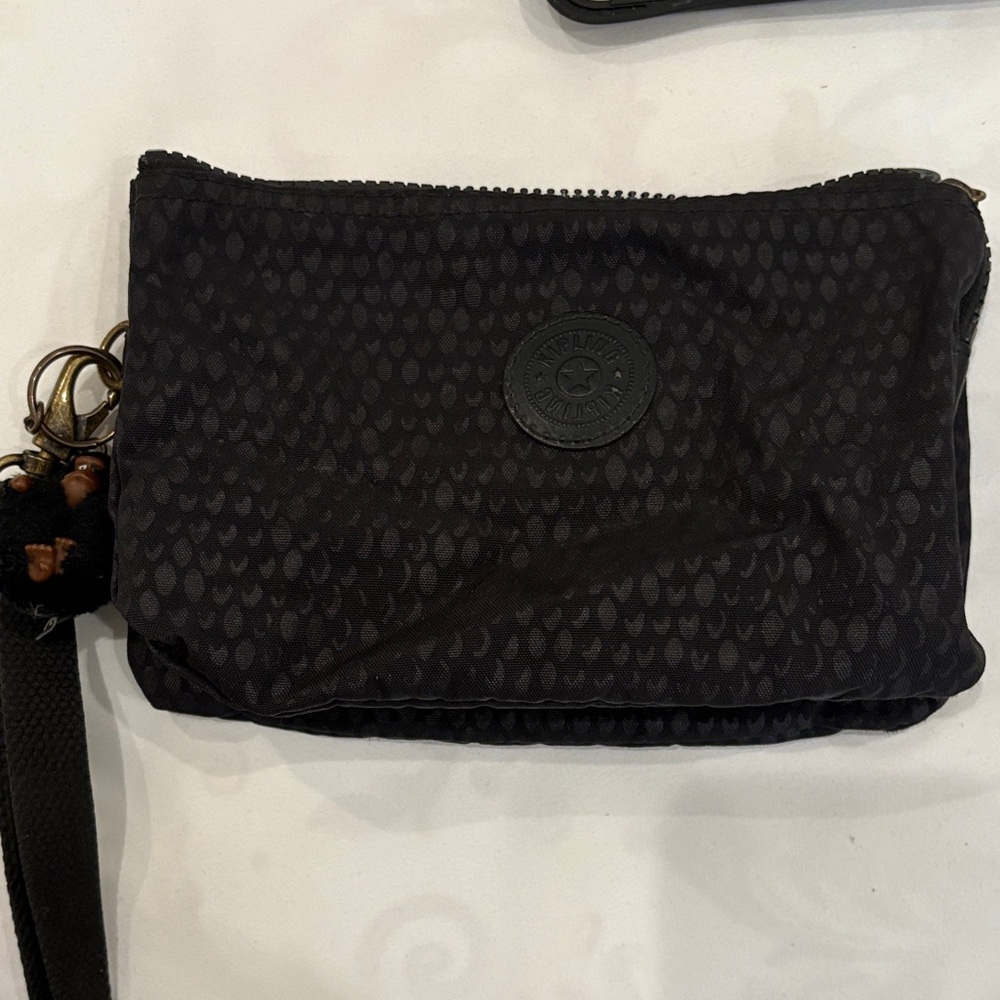 Kipling Black Pouch / Wristlet